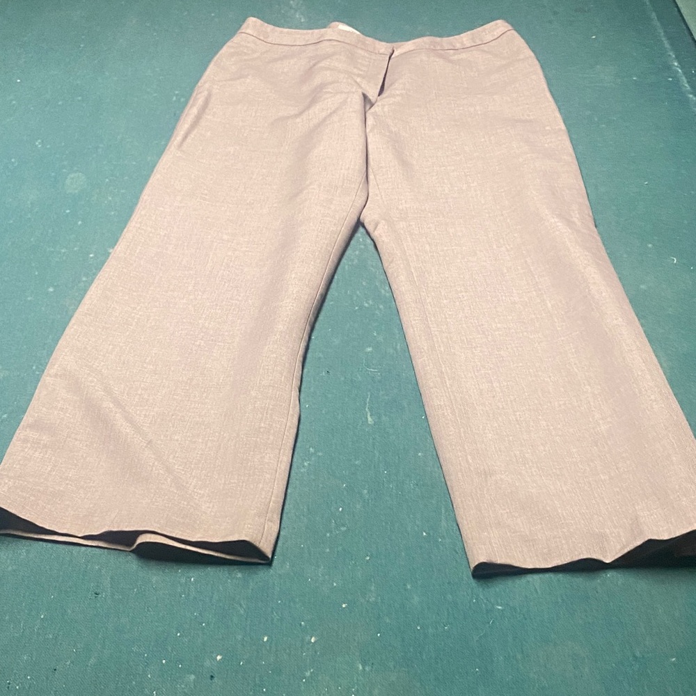 Kasper Women's Light Gray Trousers